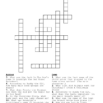Christmas Trivia! Crossword   Wordmint Inside Christmas Trivia Crossword Puzzle