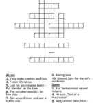 Christmas Trivia Crossword   Wordmint Intended For The Holiday Zone Christmas Crossword