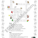 Christmas Vocabulary Crossword   Esl Worksheetpat Trixa Within Crossword Clue Christmas Travelers