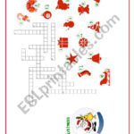 Christmas Vocabulary Exercises   Esl Worksheetcarolla With Regard To Prestige English Hk Christmas Crossword