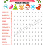Christmas Word Search Puzzle Printable Logo   Nest Of Posies With Christmas Word Searches And Crosswords