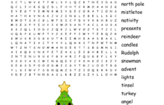 Christmas Word Search! – Wordmint inside Christmas Crossword Puzzle and Word Search