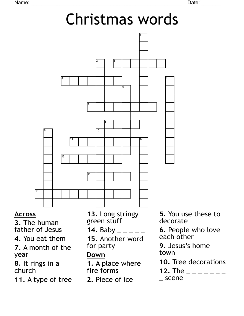 christmas words crossword wordmint within christmas words for crossword Christmas Words Crossword - Wordmint within Christmas Words For Crossword