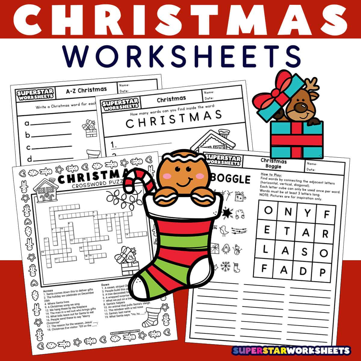christmas worksheets free printables superstar worksheets with regard to christmas eve visitor crossword Christmas Worksheets (Free Printables) - Superstar Worksheets with regard to Christmas Eve Visitor Crossword