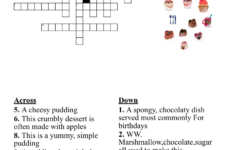 Desserts Crossword – Wordmint for Ingredient in Christmas Pudding Crossword Clue