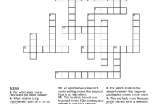 Desserts Crossword – Wordmint for Raspberry Jam Christmas Dessert Crossword Clue
