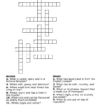 Desserts Crossword   Wordmint Pertaining To Popular Christmas Time Dessert Crossword Clue