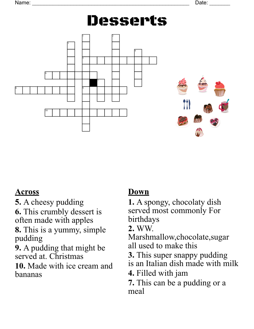 desserts crossword wordmint within christmas dessert crossword clue Desserts Crossword - Wordmint within Christmas Dessert Crossword Clue