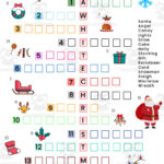 Differentiated Christmas Crossword For Esl Learnersteach Simple Throughout Christmas Crossword Puzzle Esl