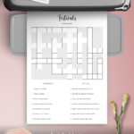 Download Printable Festivals Crossword Puzzle Pdf   Celebrate Pertaining To Blank Log Christmas Dessert Crossword