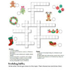 Easy Christmas Crossword A1 A…: English Esl Worksheets Pdf & Doc In What People Put On Their Christmas Tree Crossword