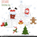 Easy Crossword Puzzle 'Christmas Day' Children Elementary Middle With Regard To Christmas Crossword For Middle School