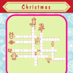 English For Kids Stepstep: Christmas Worksheets: Crossword Puzzles With Tiny Bells Added To A Christmas Sweater Crossword