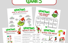 Enjoymyprintables – Etsy regarding Christmas Carol Meanie Crossword Clue