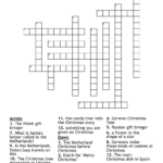 European Christmas Traditions Crossword   Wordmint Throughout German Christmas Carol Crossword