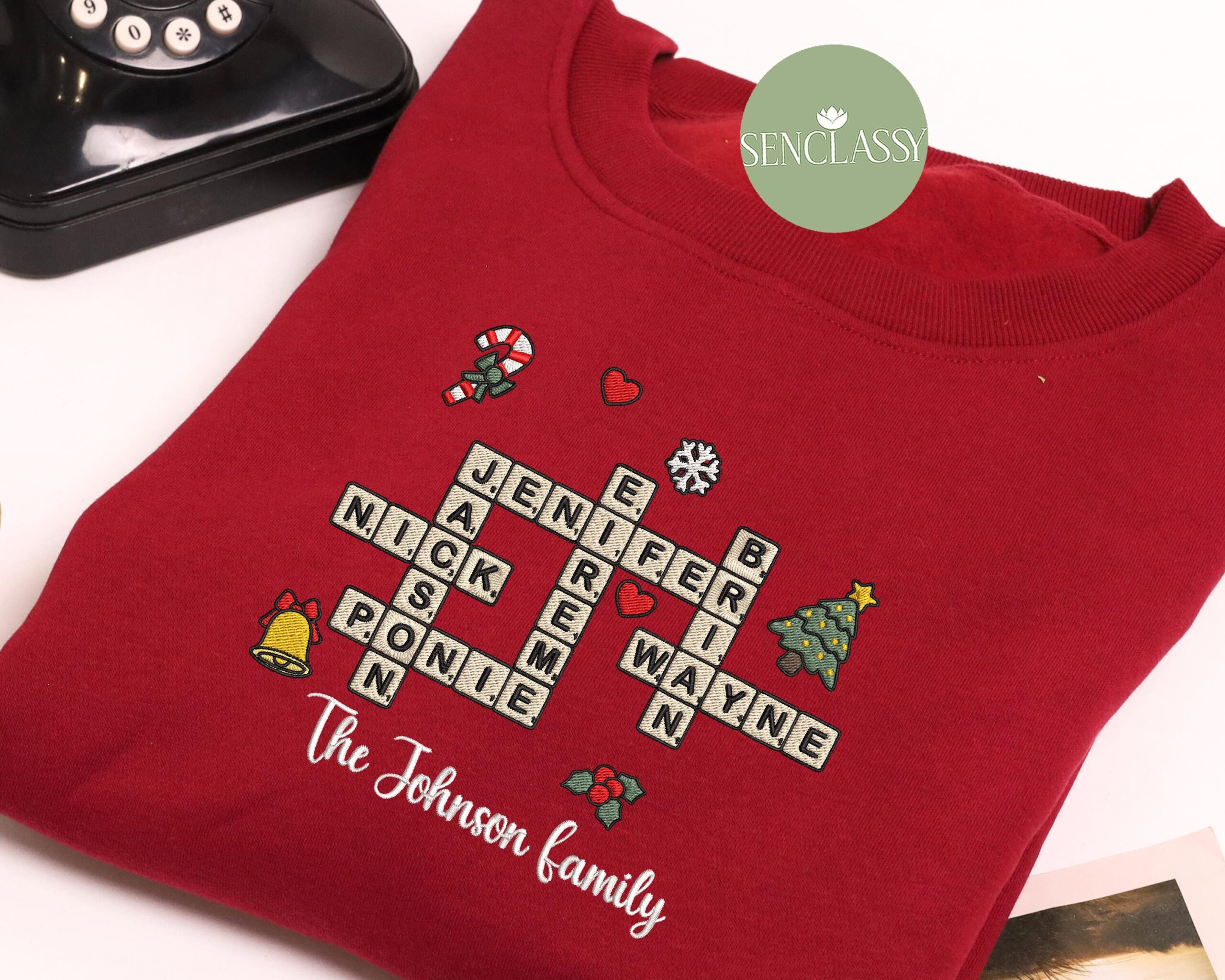 family crossword christmas embroidered sweatshirt scrabble with regard to tiny bells added to a christmas sweater crossword scaled Family Crossword Christmas Embroidered Sweatshirt, Scrabble with regard to Tiny Bells Added To A Christmas Sweater Crossword