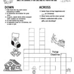 Festive Crossword Puzzle • Beeloo Printable Crafts And Activities With Regard To Christmas Drink Crossword Clue
