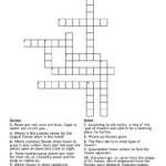 Flowers Crossword   Wordmint With Christmas Rose Crossword Clue