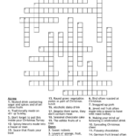 Food And Drink Xmas Crossword   Wordmint Within Christmas Tree Fruit Crossword