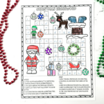 Free Christmas Crossword Printable Intended For From Which Christmas Lights Might Hang Crossword