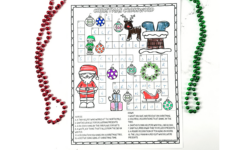 Free Christmas Crossword Printable within Crossword Clue Christmas Decoration