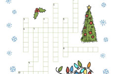 Free Christmas Printables – Crossword | Mama Geek in Printable Crossword Puzzle Christmas