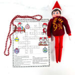 Free Elf On The Shelf Crossword Puzzle With Regard To Christmas Elf Crossword Answers