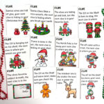 Free Elf On The Shelf Scavenger Hunt Printable Throughout Source Of Some Halloween And Christmas Traditions Crossword Clue