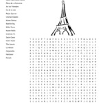 French Body Parts Crossword   Wordmint For Christmas In Paris Crossword