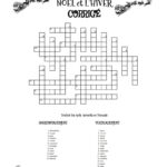 French Noël Mots Croisés   French Christmas Crossword Puzzle Intended For French Christmas Crossword Puzzle