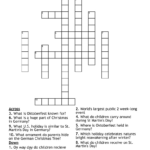Germany'S Holiday'S & Traditions Crossword   Wordmint For After Christmas Event Crossword Clue