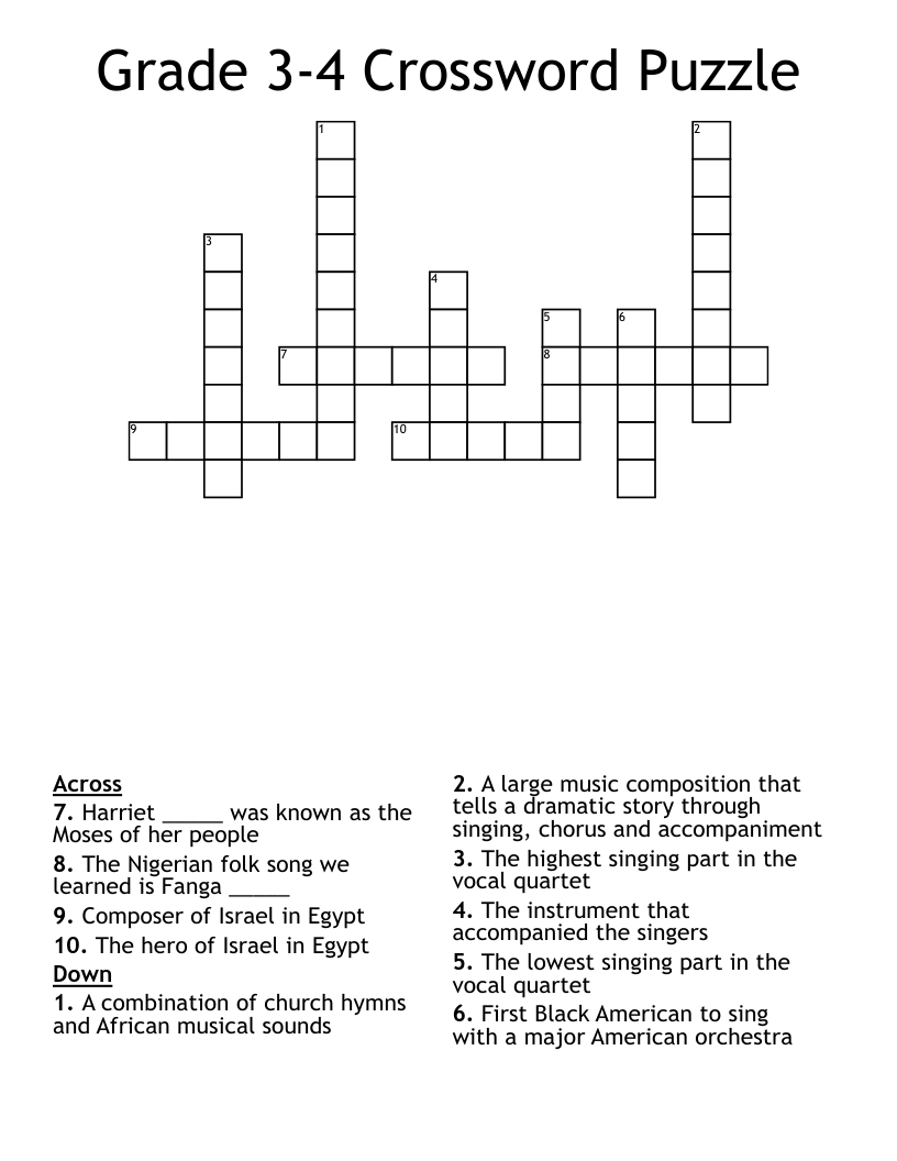 grade 3 4 crossword puzzle wordmint pertaining to the christmas song composer crossword clue Grade 3-4 Crossword Puzzle - Wordmint pertaining to The Christmas Song Composer Crossword Clue