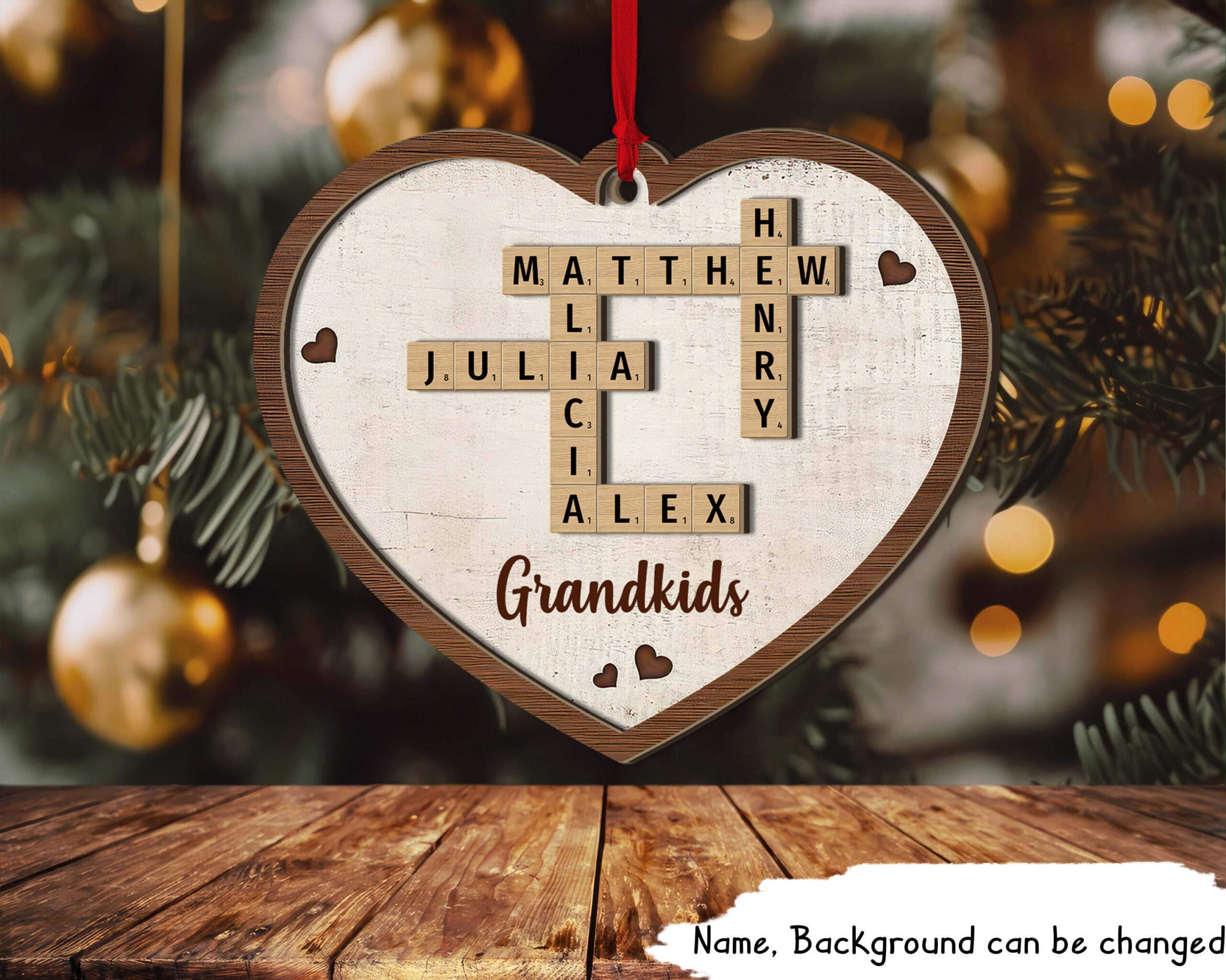 grandkids crossword puzzle art personalized heart shaped 2 layer within shapes of many christmas ornaments crossword scaled Grandkids Crossword Puzzle Art Personalized Heart Shaped 2-Layer within Shapes of Many Christmas Ornaments Crossword