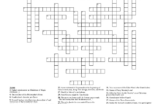 Harry Potter Crossword Puzzle – Wordmint intended for One of a Christmas Trio Crossword