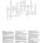 Holiday Crossword Puzzle   Wordmint Throughout Blue Christmas Singer Crossword