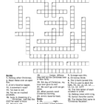 Holiday Fun Time! Crossword   Wordmint Inside Like A Fully Decked Christmas Tree Crossword Clue