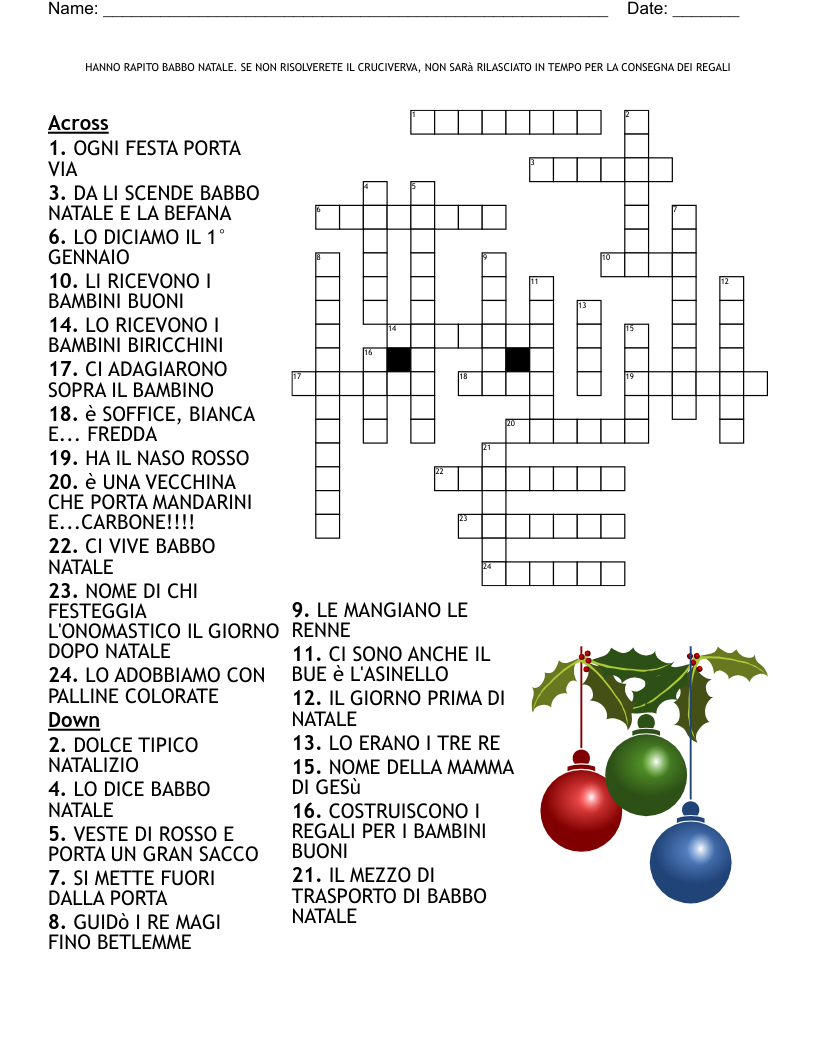 indovinelli natalizi crossword wordmint for italian name for christmas crossword Indovinelli Natalizi Crossword - Wordmint for Italian Name For Christmas Crossword