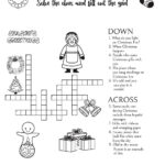 Jack Frost'S Crossword • Beeloo Printable Crafts And Activities Within From Which Christmas Lights Might Hang Crossword