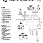 Jolly Crossword • Beeloo Printable Crafts And Activities For Kids Intended For Felt In The Christmas Spirit Crossword Clue
