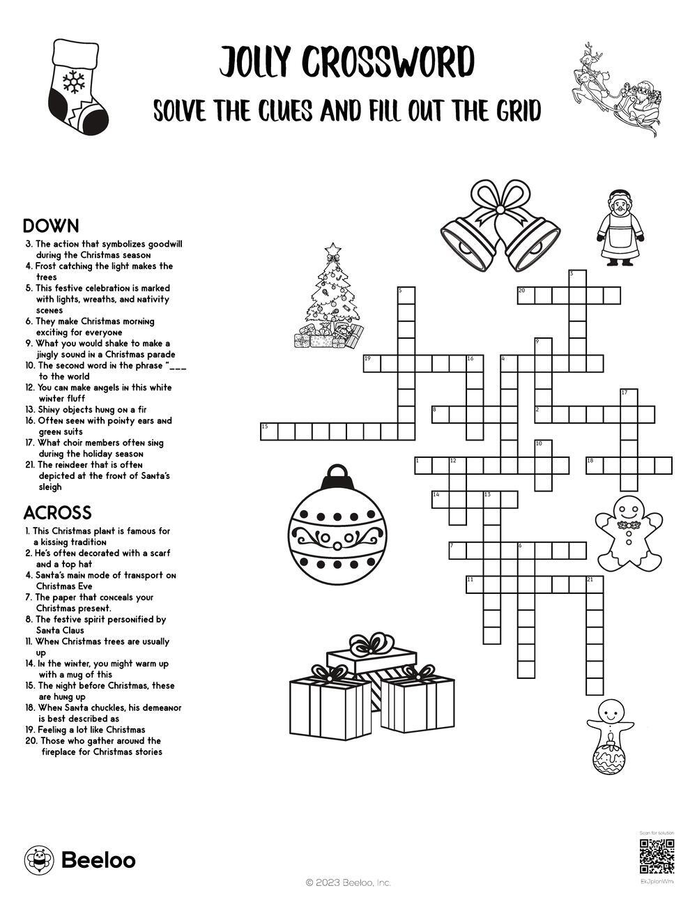 jolly crossword beeloo printable crafts and activities for kids intended for felt in the christmas spirit crossword clue Jolly Crossword • Beeloo Printable Crafts And Activities For Kids intended for Felt in the Christmas Spirit Crossword Clue