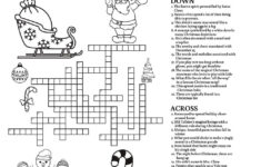 Jolly Crossword Puzzle • Beeloo Printable Crafts And Activities throughout Christmas Baked Goods Crossword Clue