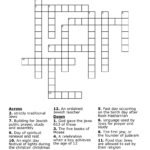 Judaism Crossword   Wordmint Regarding Christmas Eve Cuisine For Jews Crossword