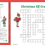Ks2 Christmas Elf Crossword Inside Christmas Baubles Often Crossword