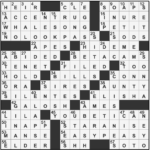 L.a.times Crossword Corner: Saturday, August 10, 2024, Rich Feely In Russells The Christmas Chronicles 2 Costar Crossword