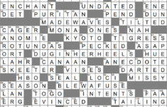 La Times Crossword 21 May 23, Sunday – Laxcrossword within The Twelve Days Of Christmas Musicians Crossword Clue