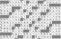 La Times Crossword 22 Jan 23, Sunday – Laxcrossword pertaining to Instrument Heard in Many Christmas Hymns Crossword Clue