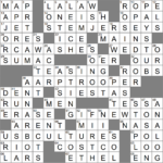 La Times Crossword 22 Mar 24, Friday   Laxcrossword Intended For Christmas Song Trio Crossword Clue