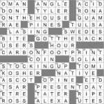 La Times Crossword 25 Dec 23, Monday   Laxcrossword Throughout A Visit From Saint Nicholas On Christmas Eg Crossword