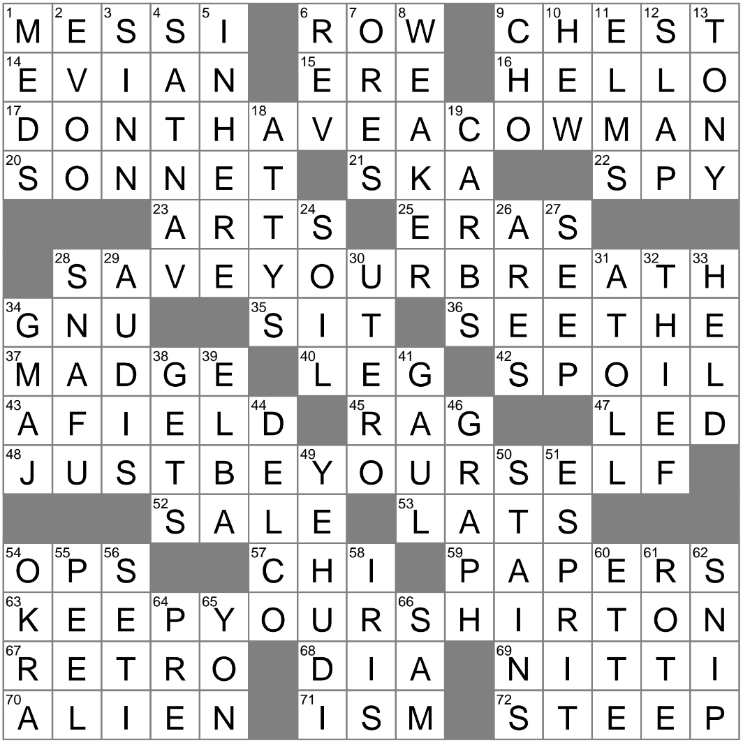 la times crossword 6 sep 23 wednesday laxcrossword regarding cremona christmas crossword clue La Times Crossword 6 Sep 23, Wednesday - Laxcrossword regarding Cremona Christmas Crossword Clue