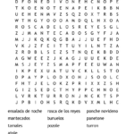 Las Posadas Word Search   Wordmint Inside Posadas Christmas Tradition Crossword Clue